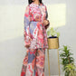 Myshka Women Multi Printed Bling & Sparkly Co-Ords - Swadesiicart