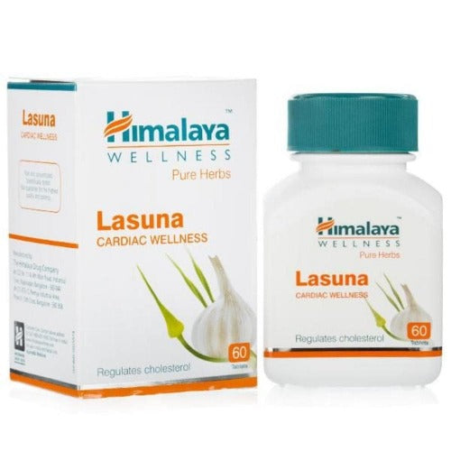 Himalaya Wellness Pure Herbs Lasuna Cardiac Wellness - Swadesiicart