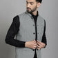 Even Apparels Nehru Jacket With Welt Pockets - Multi | Swadesiicart