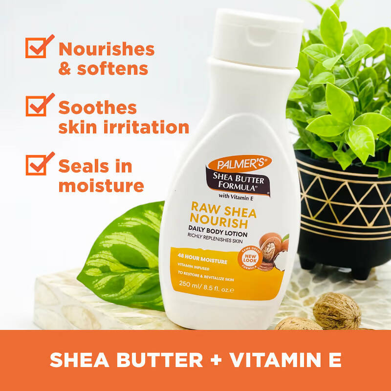 Palmer's Raw Shea Butter Daily Body Lotion - Swadesiicart