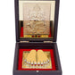 Golden Peacock 24-Ct Gold-Toned Gold Foil Ganesh Pooja Box | Swadesiicart
