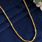 VOJ Gold-Polished Pipe Chain For Men | Swadesiicart