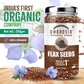 Ambrosia Organic Farm Flax Seeds | Swadesiicart