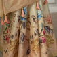 Beige Rangkat Tussar Silk Woven Design Saree with Unstitched Blouse - Mohmanthan Eshani | Swadesiicart