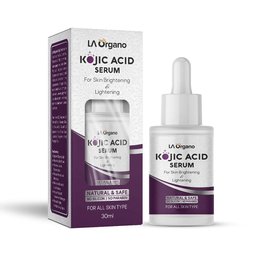 LA Organo 2.5% Kojic Acid Face Serum | Swadesiicart