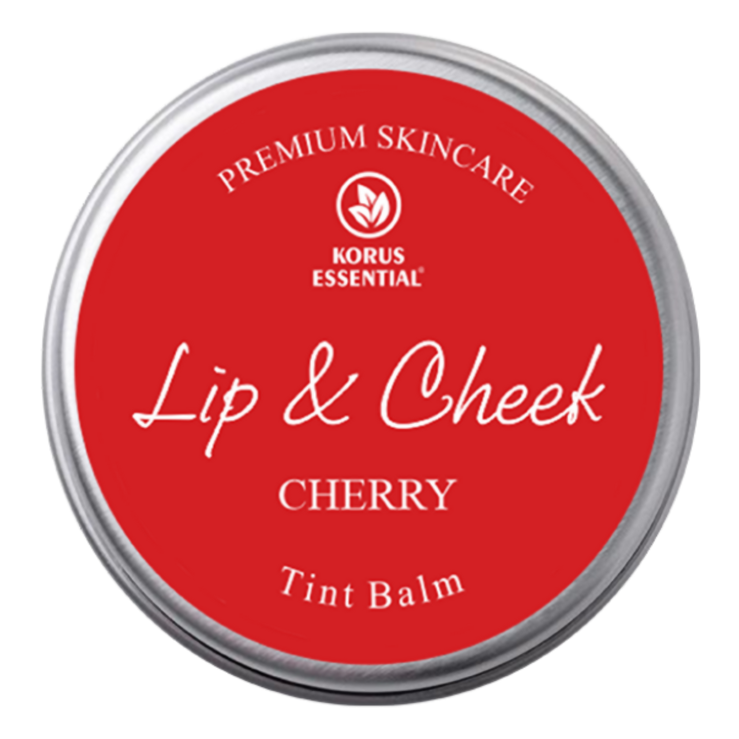 Korus Essential Cherry Lip & Cheek Tint Balm - Just Jaivik