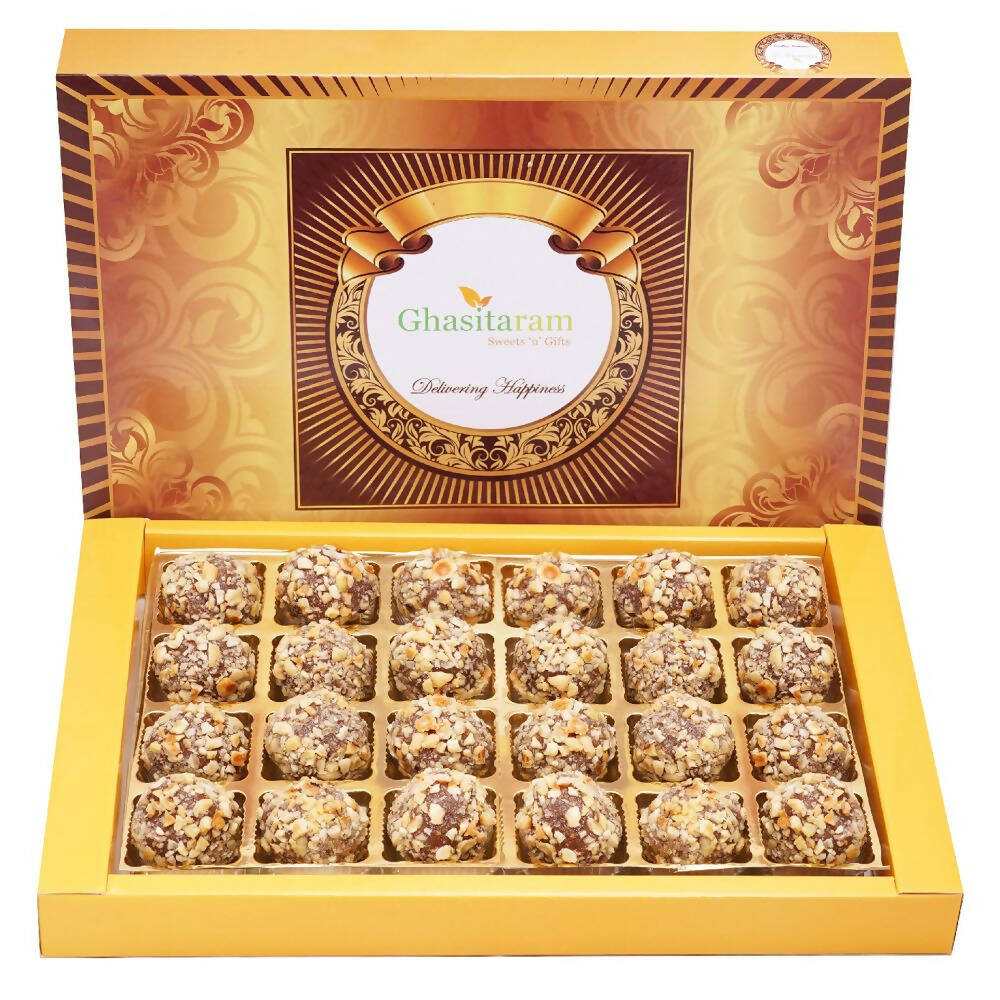 Ghasitaram Hazelnut Cashew Sweet Balls | Swadesiicart