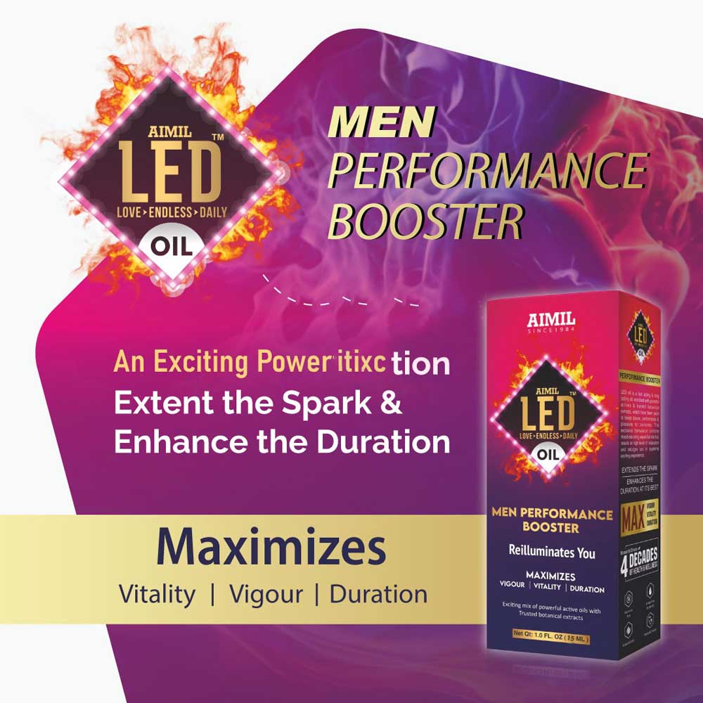 Aimil LED Oil – Men Performance Booster | Swadesiicart