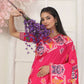 Shree Shyam Fashion Silk Blend Pink Saree