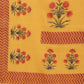 NOZ2TOZ Women Yellow Cotton Kurta With Palazzo & Dupatta (3Pcs Set) - Swadesiicart