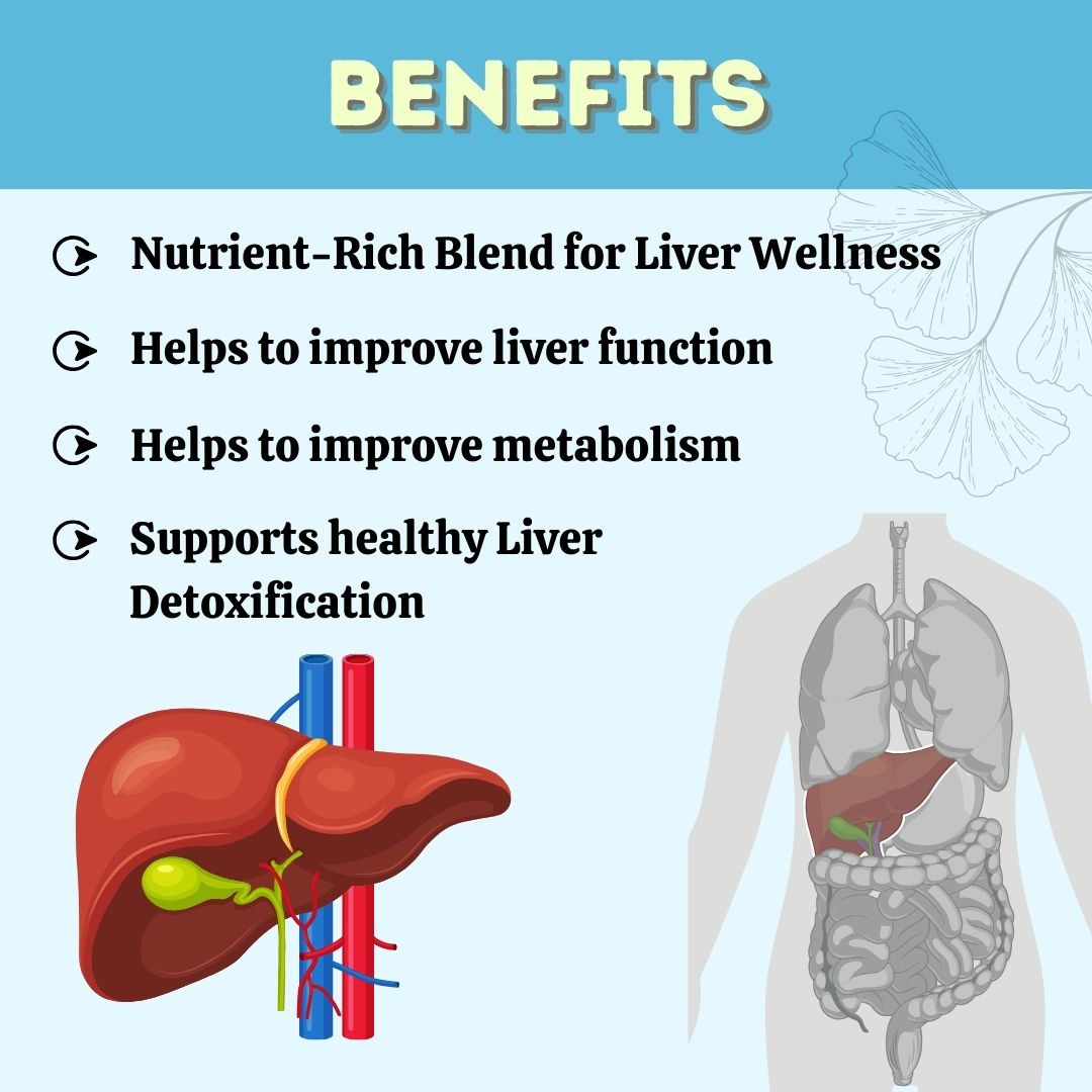 Herbal Hills Liv - First Liver Support Tablets | Swadesiicart