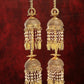 NVR Women's Pack Of 2 Gold-Polished Stone Studded Bridal Layered Kaleera Sets - Swadesiicart