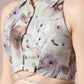 Myshka Women's Multi Printed Shirt Collar Party Top With Shorts Co-ord set - Swadesiicart