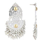 Joban Fashion Women Ghungroo Style Silver Tone Earrings | Swadesiicart