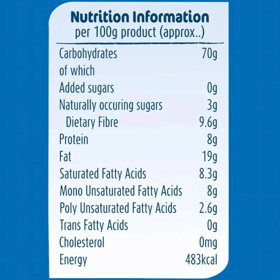 Britannia NutriChoice Essentials Oats Cookies - No Added Sugar - Swadesiicart