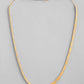 VOJ Dual Toned Self Designed Gold-Polished Chain For Men | Swadesiicart