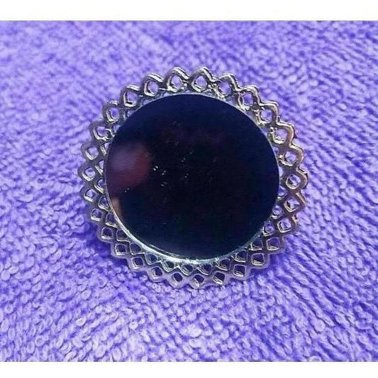 MS Fashion India Women Artificial Jewellery Black Stone Ring | Swadesiicart