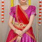 DEIANA'S Beautiful Pure Jari Silk Weaving Lehengha Choli - Pink | Swadesiicart