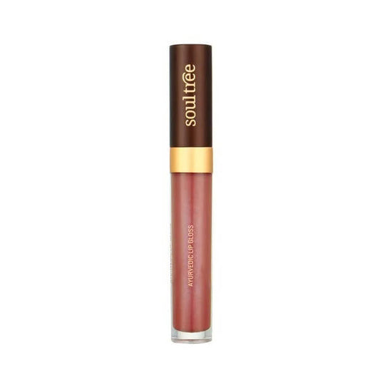Soultree Ayurvedic Lip Gloss - Nude Pink - Swadesiicart