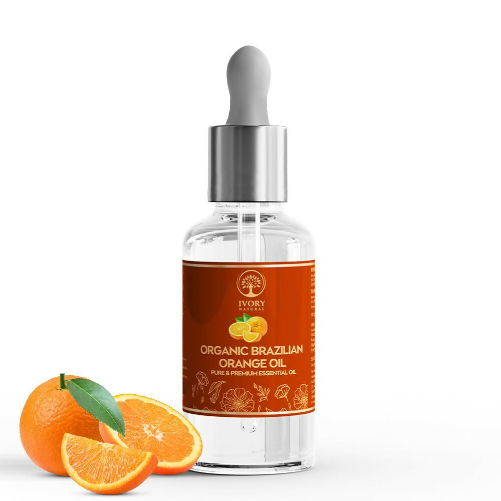 Ivory Natural Organic Brazilian Orange Oil - Natural & Premium Essential Oil | Swadesiicart