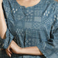 Breathables Abstract Green Cotton Kurta & Pant Co-Ord Set