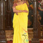 Very Much Indian Handloom Pure Cotton Paithani-Lime Yellow | Swadesiicart