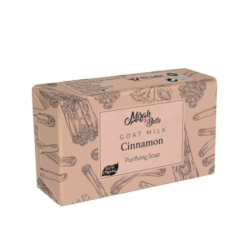 Mirah Belle Goat Milk Cinnamon Purifying Soap - Mirah Belle Naturals