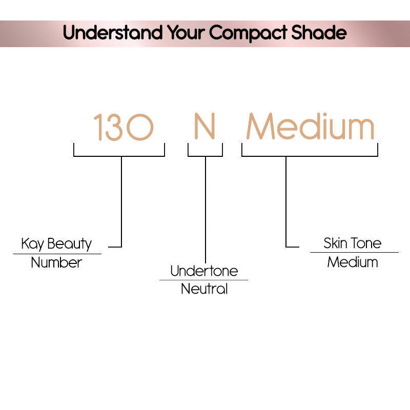 Kay Beauty By Katrina Kaif Matte Compact - 130N Medium | Swadesiicart