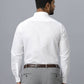 Ramraj Cotton Mens Full Sleeve White Shirt Plus Size - Justice White | Swadesiicart