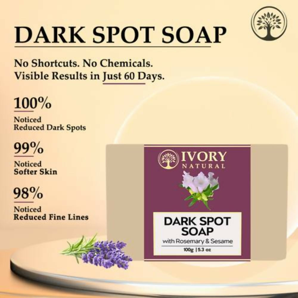 Ivory Natural Dark Spot Soap - Even Toned Skin With Soft Rich Skin | Swadesiicart