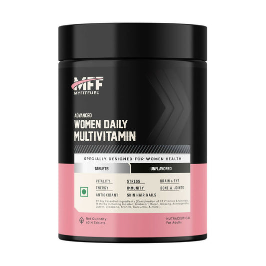 MyFitFuel Women Advance Daily Essential Multivitamin Capsules | Swadesiicart