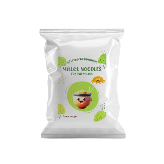 Littlecherrymom Foxtail Millet Instant Noodles