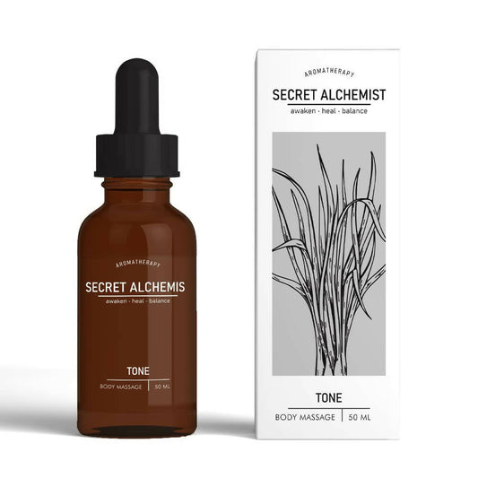 Secret Alchemist Tone Body Massage Oil | Swadesiicart