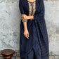 The52 Blue Women's Gorgeous Embroidered Viscose Chanderi Fabric Straight Kurta Pant with Dupatta Set - Swadesiicart