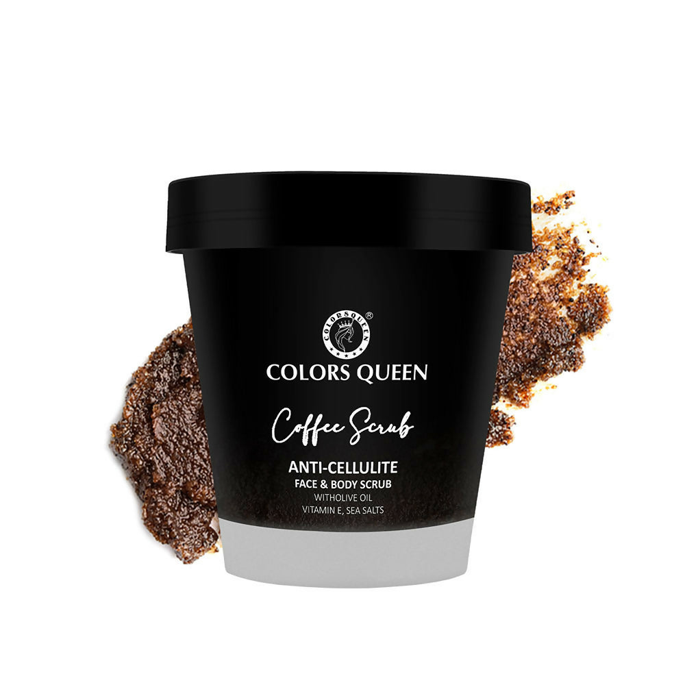 Colors Queen Anti-Cellulite Coffee Face & Body Scrub | Swadesiicart