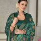 Green Rangkat Tussar Silk Woven Design Saree with Unstitched Blouse - Mohmanthan Eshani | Swadesiicart
