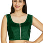 Aastha Fashion Women's Green Art Silk Designer Traditional Readymade Blouse
