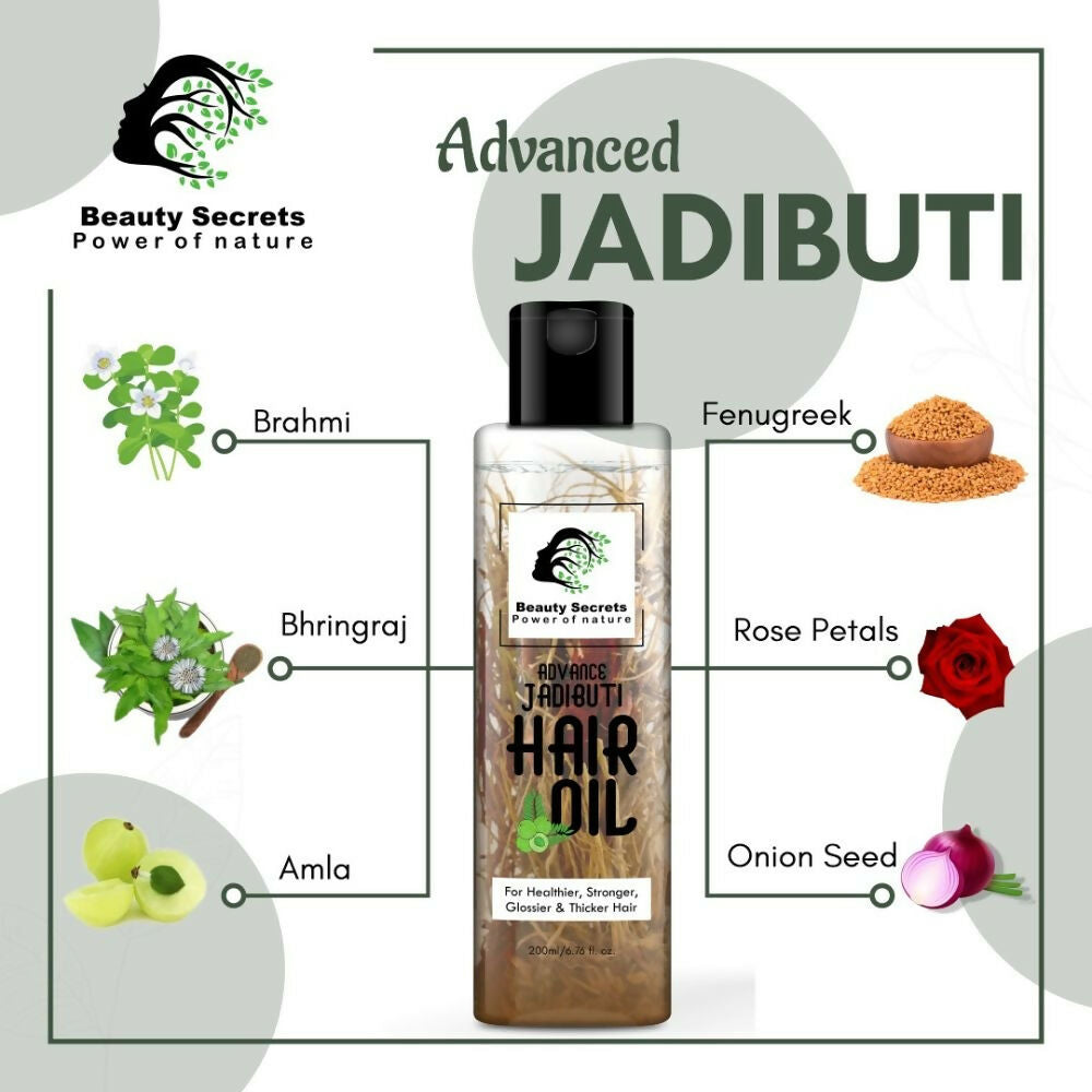 Beauty Secrets Ayurvedic Jadibuti Hair Oil | Swadesiicart