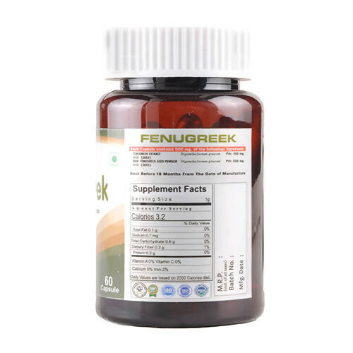 Cipzer Fenugreek Capsules - Swadesiicart