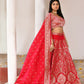 Joban Fashion Fuchsia Soft Pure Handloom Banarasi Silk Lehenga | Swadesiicart
