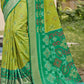 Shree Shyam Fashion Pochampalli Silk Light Green Saree