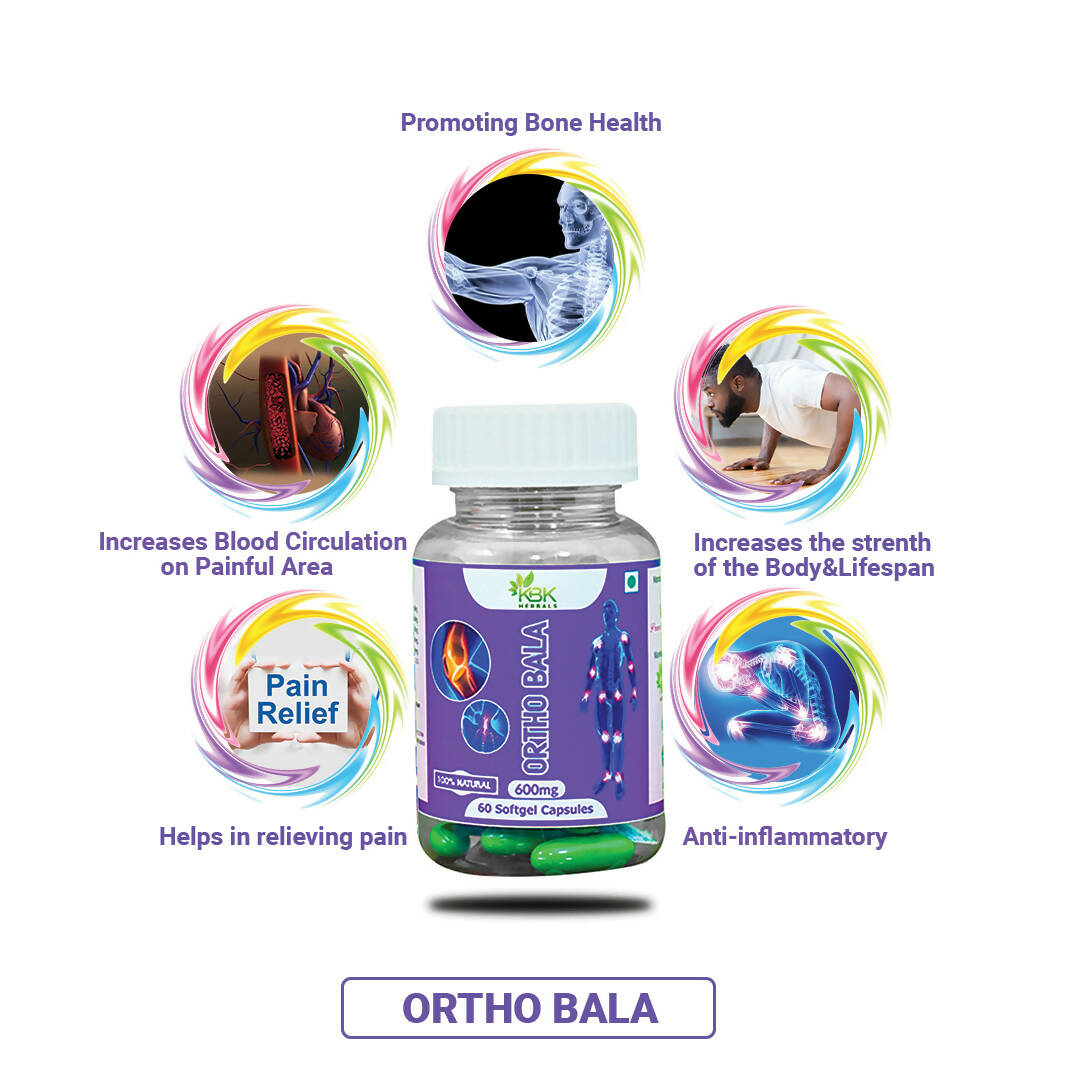 KBK Herbals Ortho Bala Capsules - Swadesiicart