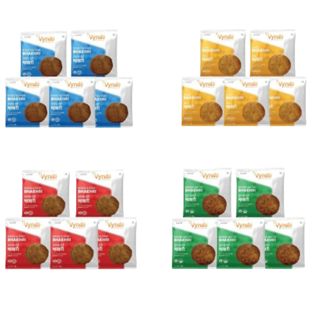 Vyndo Bhakhri Mini Snack Pack Combo - Vyndo