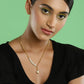 Women's Gold-Polished Chain - Ruby Raang | Swadesiicart