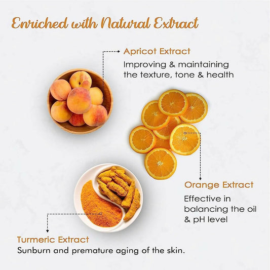 NutriGlow Wild Turmeric Face Wash - Swadesiicart