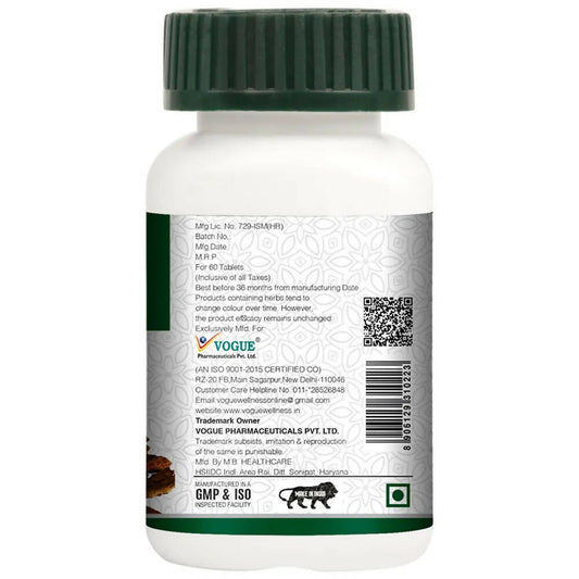 Vogue Wellness Arjuna Tablets - Swadesiicart