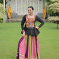 Lorenvalley Fashion Multicolor Rayon with Attractive Gota-Patti Lace Lehenga Choli | Swadesiicart