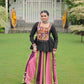 Lorenvalley Fashion Multicolor Rayon with Attractive Gota-Patti Lace Lehenga Choli | Swadesiicart