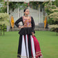 Lorenvalley Fashion Multicolor Rayon with Attractive Gota-Patti Lace Lehenga Choli | Swadesiicart