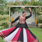 Lorenvalley Fashion Multicolor Rayon with Attractive Gota-Patti Lace Lehenga Choli | Swadesiicart